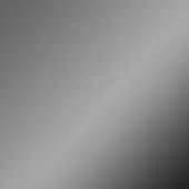 Gray gradient background transitions from light to dark, displaying a smooth, uniform texture with subtle tonal variation and a diffused visual structure.