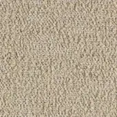 Potocco Aida A2F Sabbia fabric texture, beige granular surface, irregular particle arrangement, warm sandy tones, diffused studio lighting.
