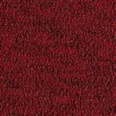Aida A2K Rubino fabric texture displaying a dense, granular pattern in saturated red, composed of small, irregular elements.