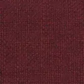 Potocco Alba D6G Rubino fabric texture, deep ruby red woven indoor textile with dense grid pattern and matte finish.