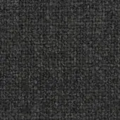 Potocco Alba D6M Nero fabric texture, dark gray woven upholstery with a dense square pattern and matte finish.