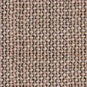 Rose fabric sample with interlaced weave, muted pink and off-white threads, matte texture, Potocco “arte a1e rosa” indoor fabric.