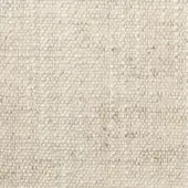 Baldo B7B Beige fabric sample, warm beige tone, dense woven texture with visible fibers and subtle striped pattern.