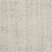 Baldo B7C Avorio fabric texture by Potocco, off-white woven with irregular nubby surface and pronounced vertical-horizontal grid.