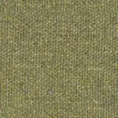 Potocco Core E1U Fieno fabric texture, yellow-green woven material with gray and olive threads, dense matte finish, repeating pattern.