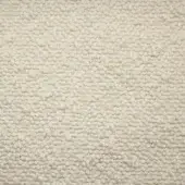 Potocco Dafne B2B Panna fabric, looped pile texture, warm off-white color, nubby surface, durable upholstery material, studio shot.