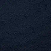 Dark blue Potocco Dafne B2E Blu Oltremare fabric with a dense, nubby texture and consistent small rounded bumps, suitable for upholstery.