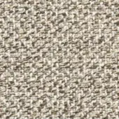 Potocco Delta B1C Panna Melange fabric, beige woven texture, irregular granular weave with blended warp and weft threads.