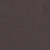 Geo leather dark brown covering features a repeating geometric polygon pattern, matte finish, dense texture, studio shot.