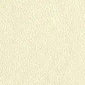 Cream leather texture displaying a repeating geometric polygon pattern, granular finish, matte surface, neutral tone, consistent swatch sample.