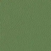Green leather texture with repeating polygonal pattern, muted light verde chiaro color, and subtle pebbled surface for upholstery.