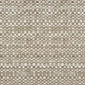 Potocco outdoor fabric “Soul Nocciola ZT”, beige and light brown woven texture with rounded and linear patterns, mottled appearance.
