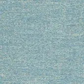 Light blue textured fabric sample with beige highlights, dense irregular weave, granular surface; Potocco “summer azzurro b6r” outdoor covering.
