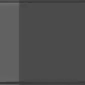 Rectangular panel, two-tone gray composition, divided vertically with smooth surfaces and a black frame, diffused lighting.