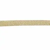 Woven rope, Gassa Beige color, horizontal strands with consistent texture against a white backdrop, natural fiber material.
