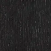 Carbon stained oak wood texture with vertical grain, matte finish, and dark coloration, smooth surface, refined aesthetic.