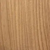 Waterproof ash wood texture, light-brown with vertical grain, matte finish, displaying natural color and density variations, Potocco special wood.