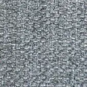 Presotto Lanzarote fabric, gray woven texture, dense irregular weave with silver and charcoal tones, matte finish, b lnz02.