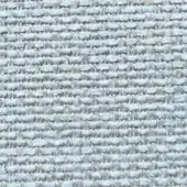 Presotto Lanzarote fabric, light blue-gray, dense rectilinear weave with matte yarns, heathered texture, durable upholstery textile b lnz200.