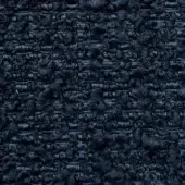 Presotto orsetto fabric, navy blue, dense nubby weave with heathered texture and plush looped surface for upholstery.