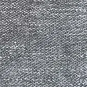 Woven fabric texture, muted gray tone, irregular granular pattern; matte finish with imprinted text “presotto > fabrics > fabric (b) > yucatan > b yct26”.