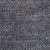 Presotto Yucatan fabric b yct46, dark gray woven texture with raised pebble pattern and matte finish.