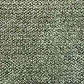 Olive green woven fabric texture with granular appearance, tight irregular weave, and matte finish; presotto yucatan b yct48 textile sample.