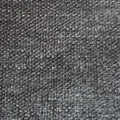 Presotto Yucatan fabric b yct64, gray woven texture, dense granular pattern, matte finish, uniform surface, subtle silver to charcoal tones.