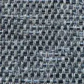 Navy and gray woven fabric texture with heathered effect, displaying a basketweave pattern and subtle sheen, identified as Presotto drop f drp17.