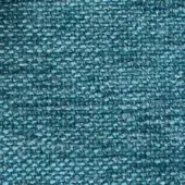 Presotto Mimì fabric F MM3027, teal and light gray woven texture, dense irregular pattern with nubby surface.