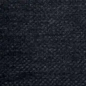 Dark gray Presotto fabric sample with looped pile texture, mottled effect, and subtle woven “mimì” & “f mm30341” identifiers.