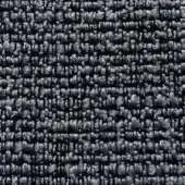 Dark gray woven fabric texture, “San Diego” (F SDG9) with looped knots, heathered tonal variations, and a nubby, three-dimensional surface.
