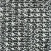 Presotto allure match fabric g alm001, gray and off-white heathered weave, dense textured surface with visible fibers.