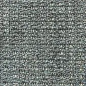 Presotto Allure Match fabric, gray woven texture G ALM051, irregular nubby weave with muted teal threads, matte finish.