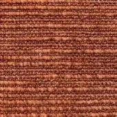 Terracotta Presotto fabric with horizontal ribbing, displaying a subtle sheen and uniform texture; labeled “g cra09” within the carrera collection.