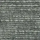 Presotto carrera g cra17 fabric, muted gray, dense horizontal rib texture with heathered tonal variations and a matte finish.