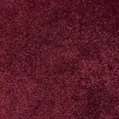 Burgundy twill fabric texture with a granular weave, subtle sheen, and diagonal ribs, displaying a rich, saturated matte finish.