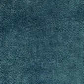 Teal woven fabric texture, dense pile with irregular fiber pattern, matte finish; “Fox” from Presotto collection, G FX080 variant.
