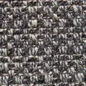 Tavolara fabric texture, gray-beige heathered weave, nubby wool-blend with twisted yarns, Presotto G Tav06 collection.