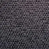 Dark gray fabric texture with a dense, granular surface of rounded elements; uneven, matte finish; sample labeled “g vlt101”.