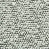 Presotto fabric sample, light gray, dense nubby texture with grid weave and matte finish, showcasing durable casual material.