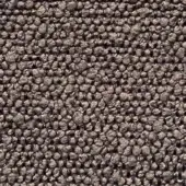 Dark gray woven fabric texture with dense, rounded protrusions and subtle shimmer; Presotto Volt g vlt903 textile sample closeup.