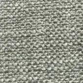 Woven fabric texture, muted gray tone, dense irregular pattern with raised knots, matte finish, identified as baltimora l balt10.