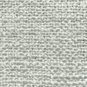 Woven fabric texture, pale gray color, dense nubby surface with irregular looped pattern, matte finish, presented on a light gray background.