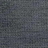 Woven fabric texture in cool gray features a dense, granular surface with subtle tonal variations and a matte finish; label reads “presotto nativo l nat2334”.