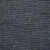 Presotto Nativo fabric, dark gray, dense weave with raised knots; textured synthetic blend material shown in studio lighting.