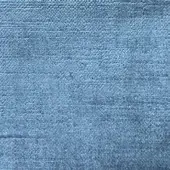 Blue looped pile fabric texture, dense weave, soft surface; “Vegas” from Presotto fabrics collection, studio lighting.