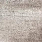 Presotto fabric swatch, beige looped pile texture, heathered weave with subtle tonal variations and consistent horizontal lines.