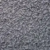 Presotto Cloud fabric, M Cld2814, showcases a dense, looped gray pile with heathered tonal variations and a plush, tactile texture.