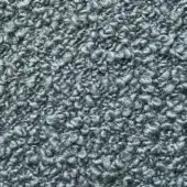 Presotto fabric sample, cool gray nubby texture, dense looped pile, heathered appearance, fabric (m) > cloud > m cld2819.
